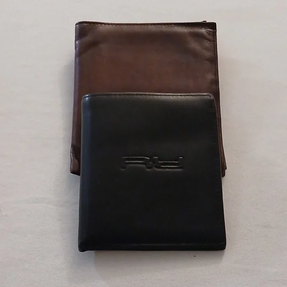 Mens Leather Wallet Set - Picture 10 of 11